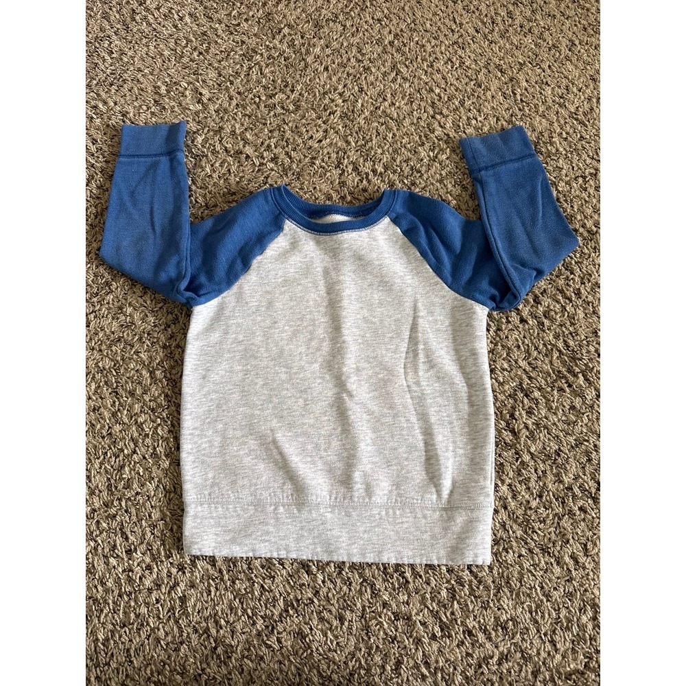 Jumping‎ Beans Boys Gray Blue Sweatshirt Size 5